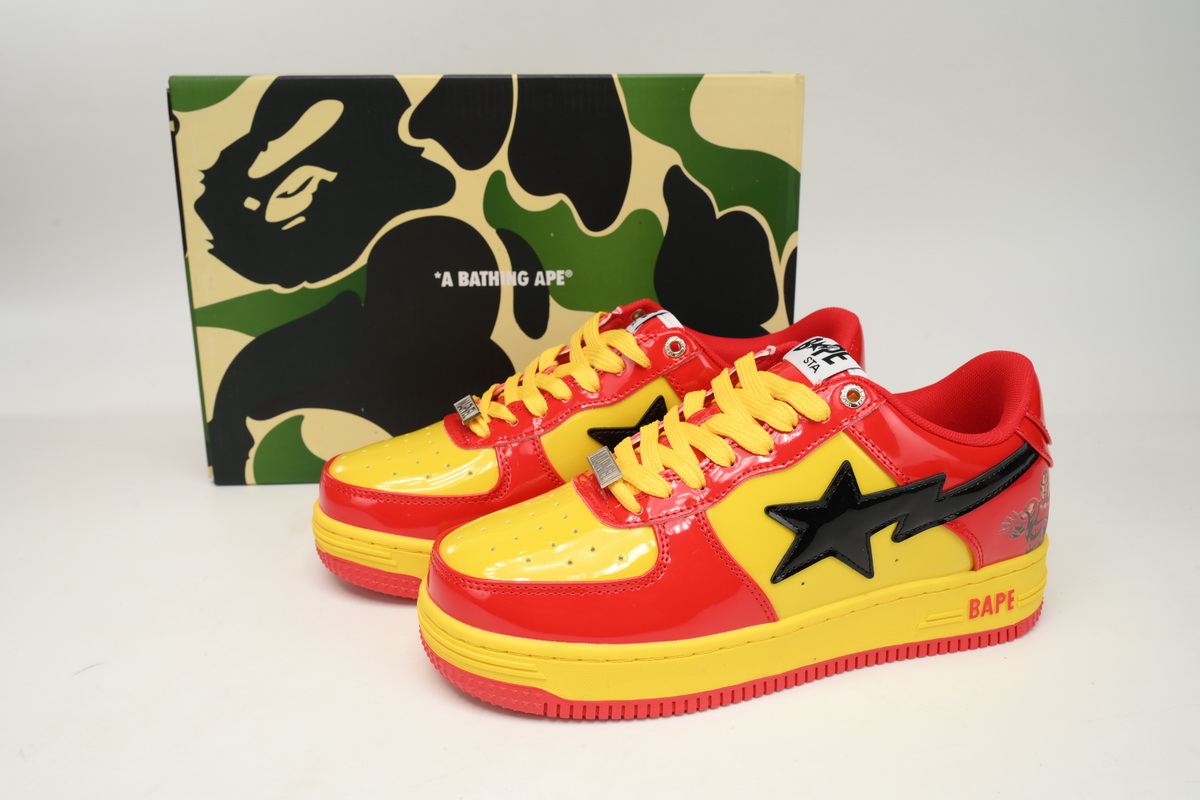 Bape Sta Charol Red